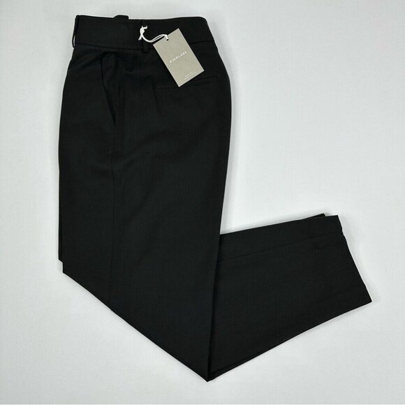 Everlane Women’s NWT Black Career The Way-High Taper Trouser Pant 4/W29/L27 - Picture 2 of 12